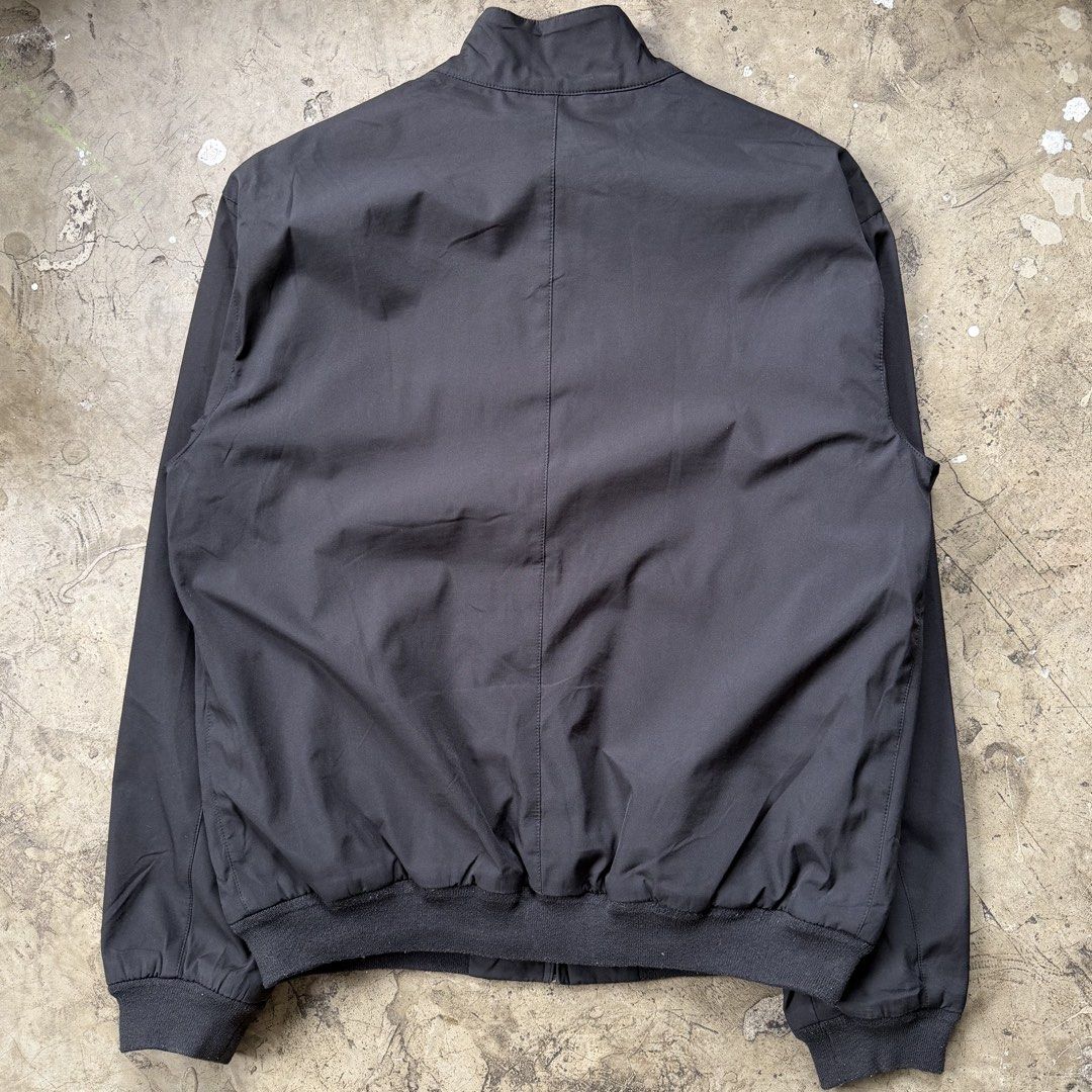 Ralph Lauren - Zip Up Bomber Jacket (Category: Coats, Jackets and Outerwear) located in Cavite. Submitted by 4118.ph (Listing ID 1463655811, Image 2). Description: Medium 9/10 condition Has some cracks on leather puller Lints on hem area Width 21.5” Length 25.5”.
