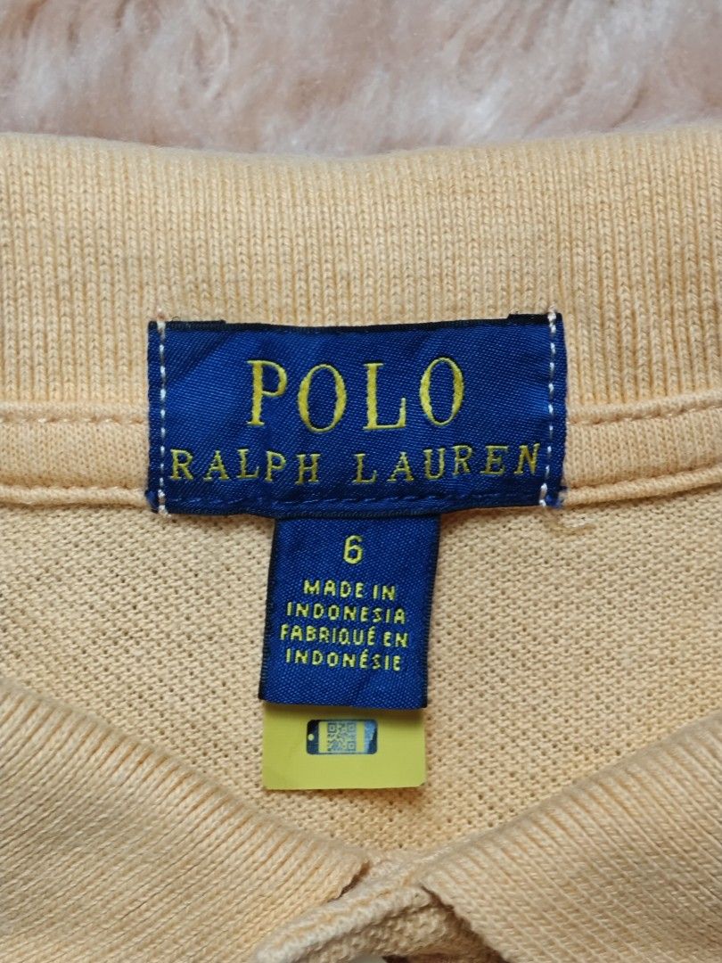 Ralph Lauren Kids Polobear (Category: Babies & Kids Fashion) located in Imus. Submitted by eykc01 (Listing ID 1463668338, Image 3). Description: Excellent to Like New *Minimal fine lint's barely noticeable 6-7yo Armpit to armpit: 15" Length: 20".
