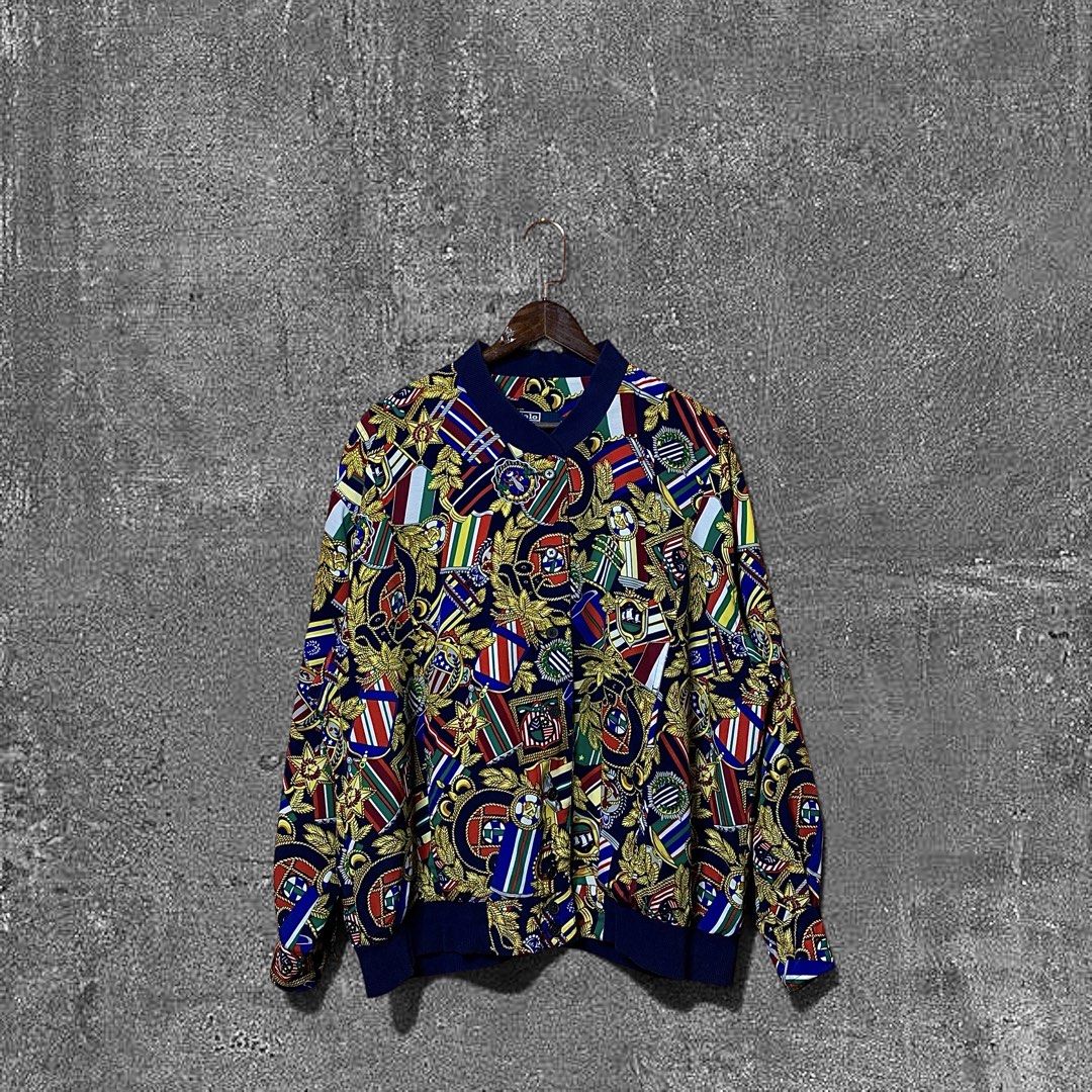 Ralph Lauren RL Gold Nautical Bomber Jacket (Category: Coats, Jackets and Outerwear) located in Quezon City. Submitted by donklasiko (Listing ID 1463635820, Image 1). Description: Condition: 9.5+/10 Pristine condition Issue: non Refer to the dimension 🤗 PM FOR MORE DETAILS NO RETURN, NO EXCHANGE & NO REFUND! ✅I ALSO ACCEPT TRADE/SWAP TO ANYTHING JUST DROP YOUR OFFER Please manage your expectations, this is a secondhand item. What you see is what
