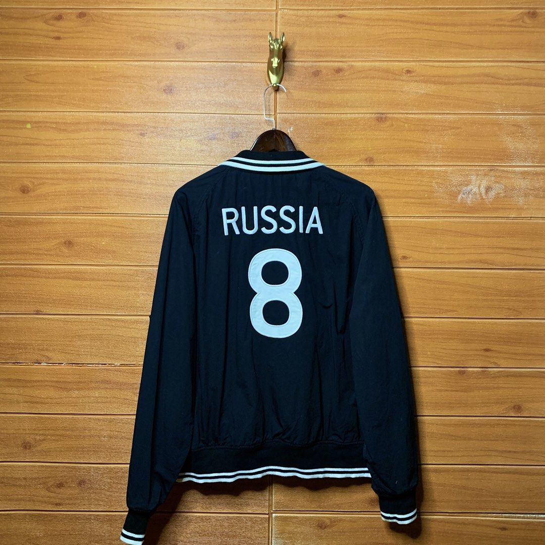 Ralph Lauren RL Jersey Jacket RUSSIA (Category: Coats, Jackets and Outerwear) located in Quezon City. Submitted by donklasiko (Listing ID 1463641205, Image 2). Description: Condition: 9.5+/10 Pristine condition Issue: non Refer to the dimension 🤗 PM FOR MORE DETAILS NO RETURN, NO EXCHANGE & NO REFUND! ✅I ALSO ACCEPT TRADE/SWAP TO ANYTHING JUST DROP YOUR OFFER Please manage your expectations, this is a secondhand item. What you see is what you ge