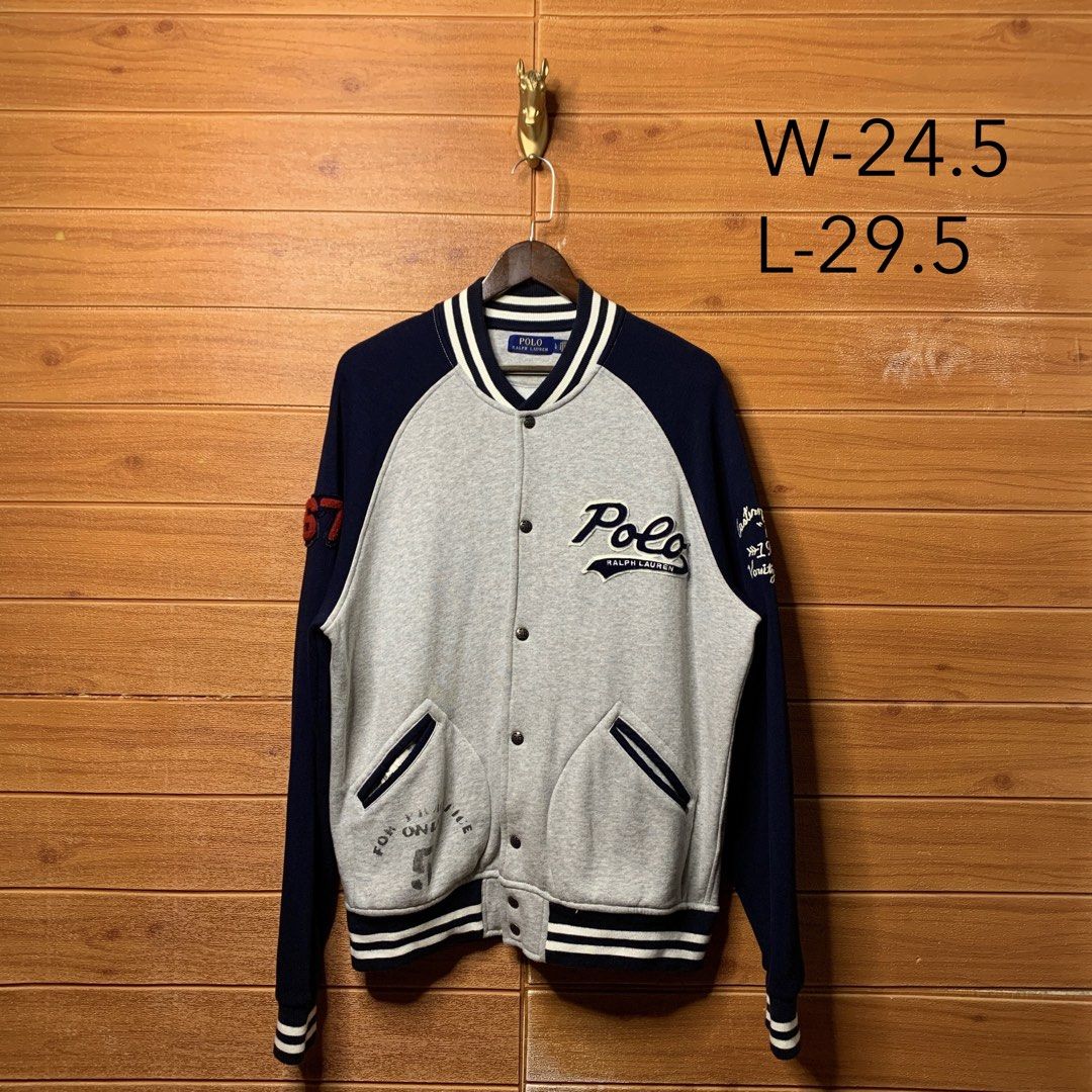 Ralph Lauren RL POLO 67 Varsity Jacket (Category: Coats, Jackets and Outerwear) located in Quezon City. Submitted by donklasiko (Listing ID 1463640986, Image 2). Description: Condition: 9.5+/10 Pristine condition Issue: non Refer to the dimension 🤗 PM FOR MORE DETAILS NO RETURN, NO EXCHANGE & NO REFUND! ✅I ALSO ACCEPT TRADE/SWAP TO ANYTHING JUST DROP YOUR OFFER Please manage your expectations, this is a secondhand item. What you see is what you 