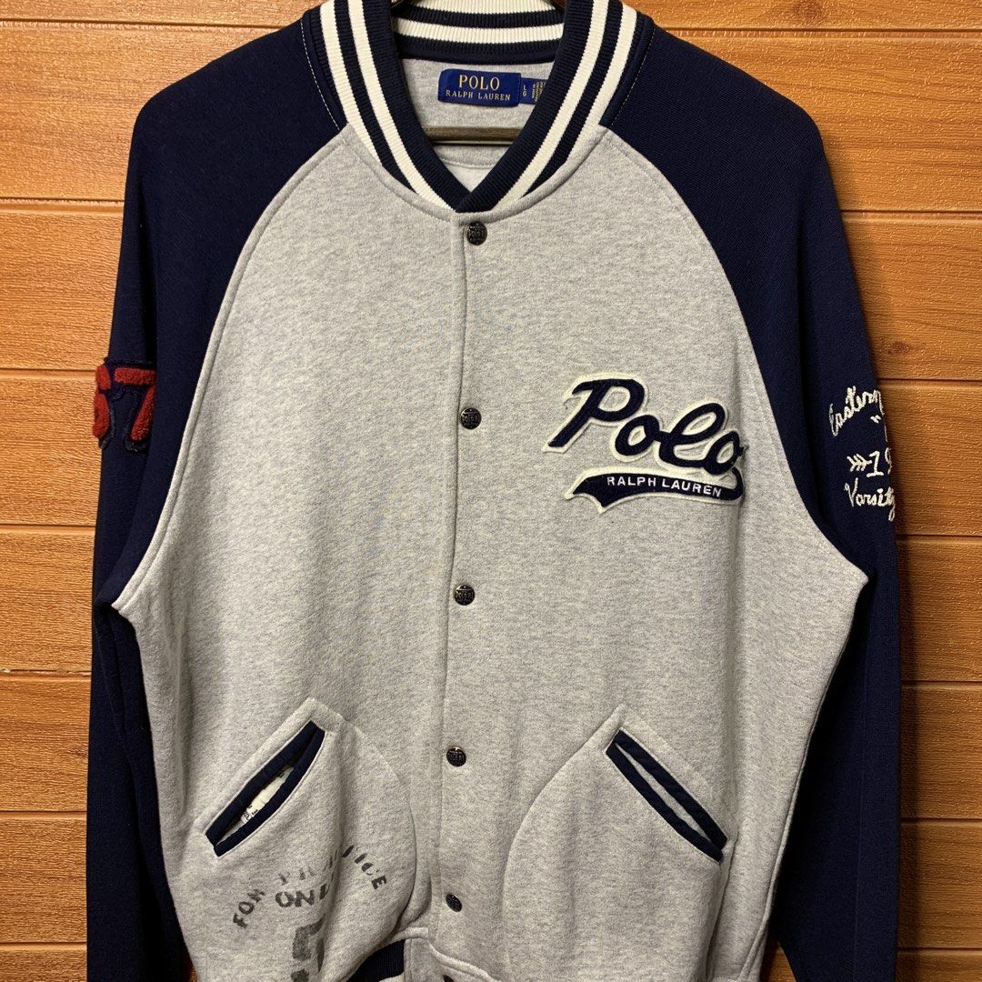 Ralph Lauren RL POLO 67 Varsity Jacket (Category: Coats, Jackets and Outerwear) located in Quezon City. Submitted by donklasiko (Listing ID 1463640986, Image 3). Description: Condition: 9.5+/10 Pristine condition Issue: non Refer to the dimension 🤗 PM FOR MORE DETAILS NO RETURN, NO EXCHANGE & NO REFUND! ✅I ALSO ACCEPT TRADE/SWAP TO ANYTHING JUST DROP YOUR OFFER Please manage your expectations, this is a secondhand item. What you see is what you 