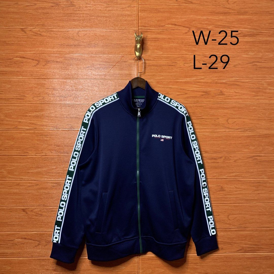 Ralph Lauren RL POLO SPORT Performance Track Jacket (Category: Coats, Jackets and Outerwear) located in Quezon City. Submitted by donklasiko (Listing ID 1463633651, Image 2). Description: Condition: 9.5+/10 Pristine condition Issue: non Refer to the dimension 🤗 PM FOR MORE DETAILS NO RETURN, NO EXCHANGE & NO REFUND! ✅I ALSO ACCEPT TRADE/SWAP TO ANYTHING JUST DROP YOUR OFFER Please manage your expectations, this is a secondhand item. What you see