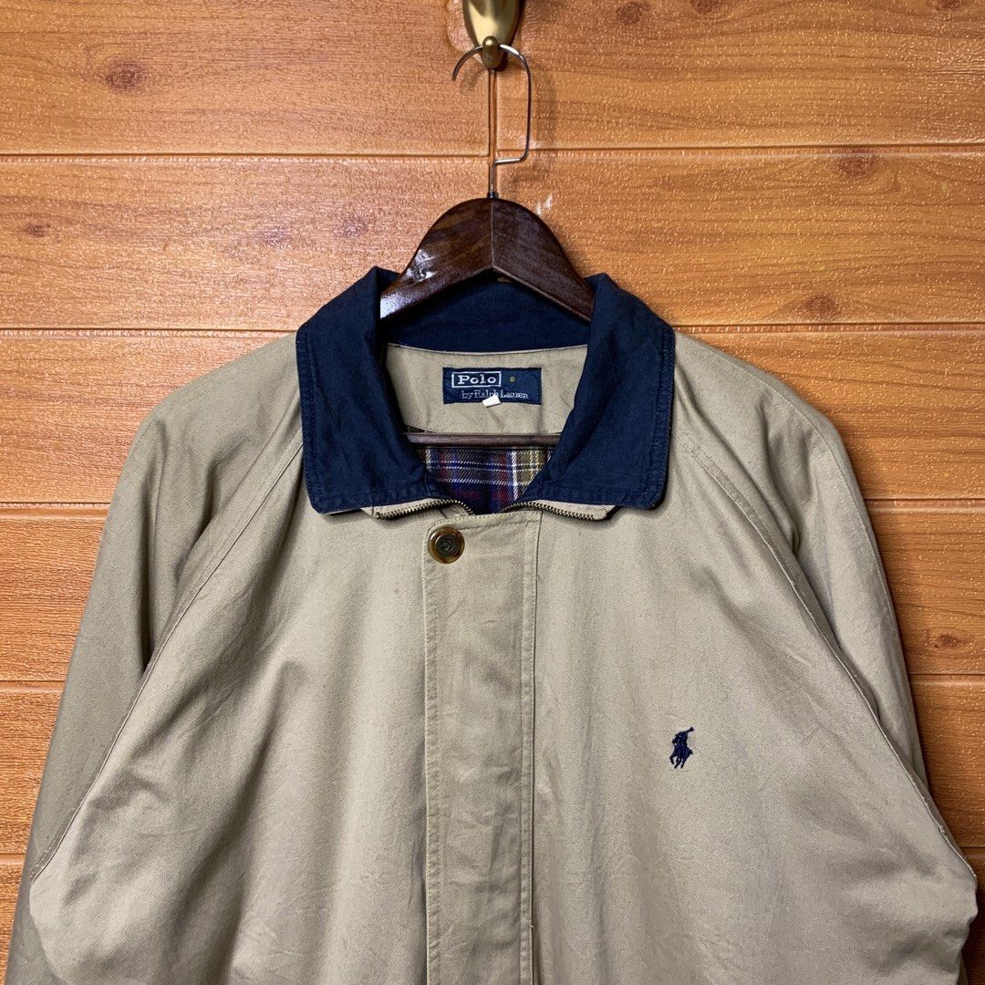 Ralph Lauren RL Vintage Coach Jacket (Category: Coats, Jackets and Outerwear) located in Quezon City. Submitted by donklasiko (Listing ID 1463637890, Image 3). Description: Condition: 9.5+/10 Pristine condition Issue: non Refer to the dimension 🤗 PM FOR MORE DETAILS NO RETURN, NO EXCHANGE & NO REFUND! ✅I ALSO ACCEPT TRADE/SWAP TO ANYTHING JUST DROP YOUR OFFER Please manage your expectations, this is a secondhand item. What you see is what you ge