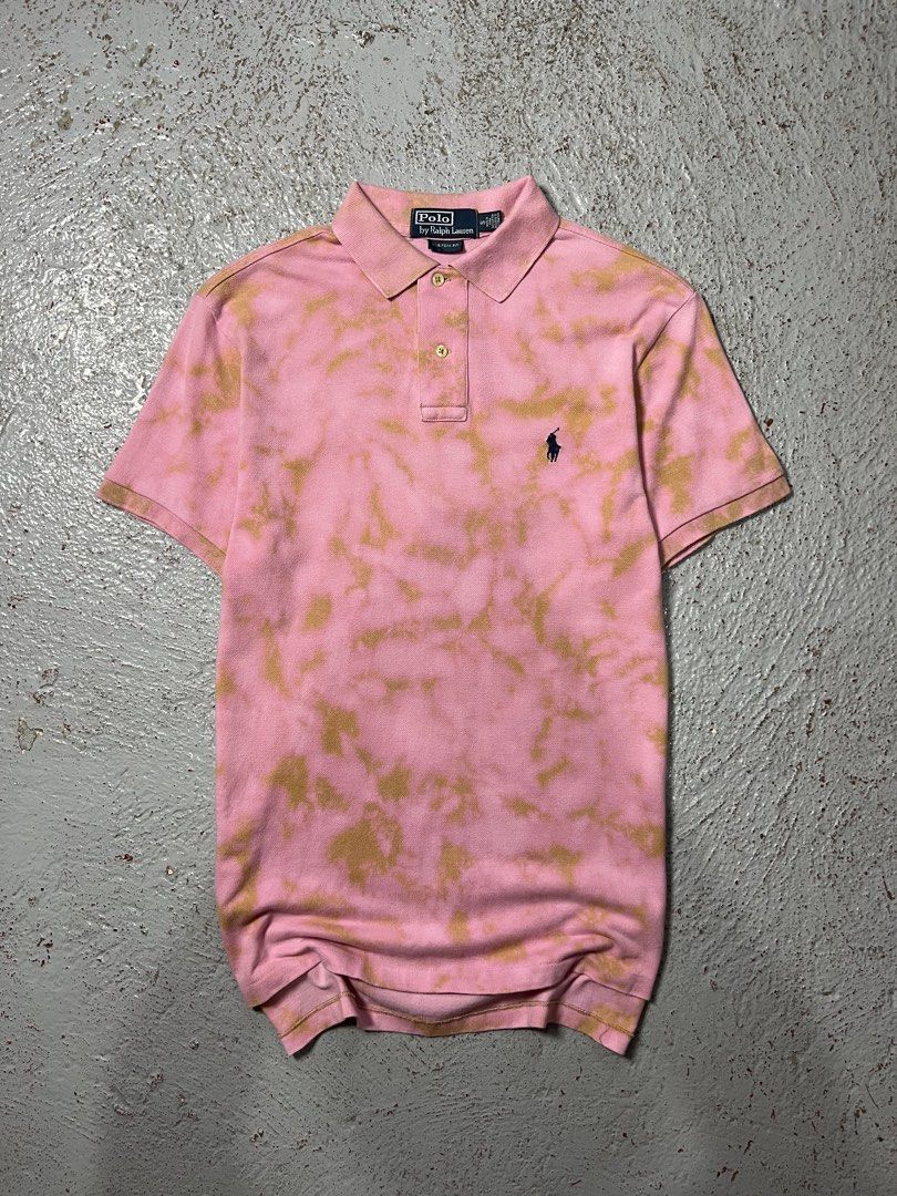 Ralph Lauren Tie Dye Poloshirt (Category: Tshirts & Polo Shirts ) located in Davao. Submitted by don_jungco (Listing ID 1463666803, Image 1). Description: Condition: Like New Color rate: 10/10 Issue: Width - 19 Length - 27 Best Fit - Small.
