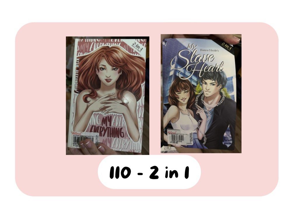 Random books (Category: Storybooks) located in Manila. Submitted by silentpenguin.171d31 (Listing ID 1463668850, Image 1). Description: Fiction books by bundles! Price starts at 50 pesos as listed. Pm for more details!.