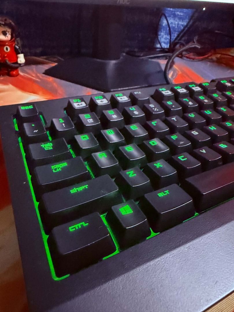 Razer Blackwidow Ultimate 2016 Mechanical Gaming Keyboard (Category: Computer Keyboard) located in Makati City. Submitted by mightymountain.845856 (Listing ID 1463667727, Image 2). Description: Razer Blackwidow Ultimate 2016 Mechanical Gaming Keyboard Reason For Sale: I already have a new keyboard Meetup: Makati Circuit Delivery - Fee should be shouldered by buyer.