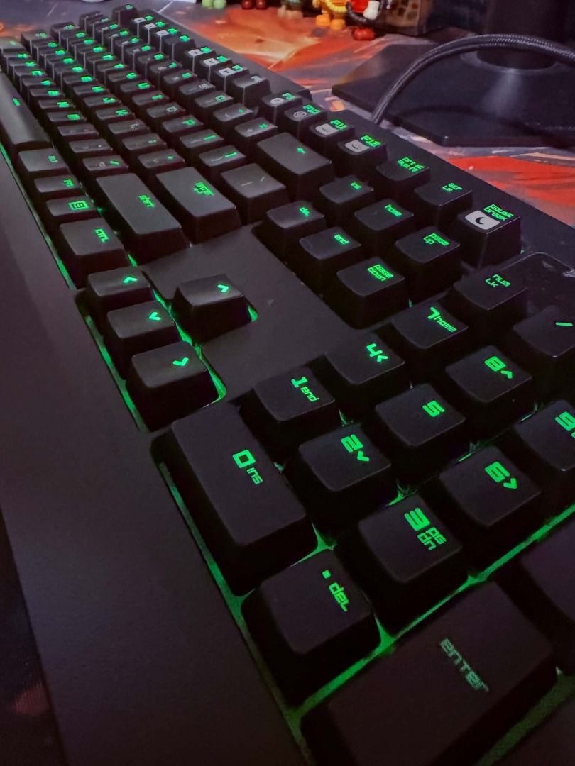 Razer Blackwidow Ultimate 2016 Mechanical Gaming Keyboard (Category: Computer Keyboard) located in Makati City. Submitted by mightymountain.845856 (Listing ID 1463667727, Image 3). Description: Razer Blackwidow Ultimate 2016 Mechanical Gaming Keyboard Reason For Sale: I already have a new keyboard Meetup: Makati Circuit Delivery - Fee should be shouldered by buyer.