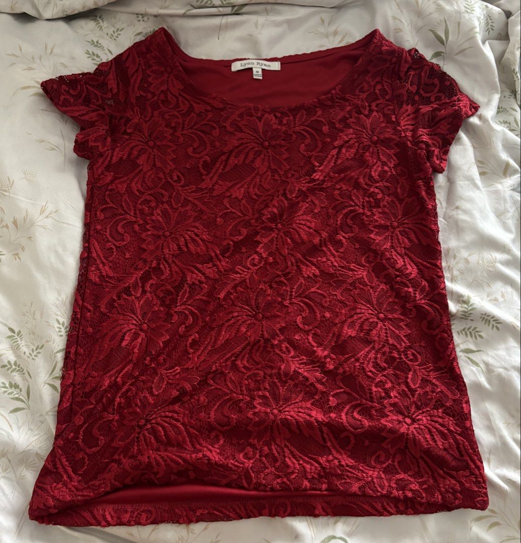 Red Blouse (Category: Blouses) located in Manila. Submitted by hygeia555 (Listing ID 1463742052, Image 1). Description: .