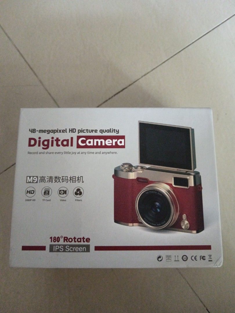 Red camera (Category: Cameras) located in Kuala Lumpur. Submitted by _sims_ (Listing ID 1463640528, Image 1). Description: This is a camera my sister brought for me for my birthday gift but I didn't use it at all so I am selling it hope u guys like it and will buy it thanks😊.