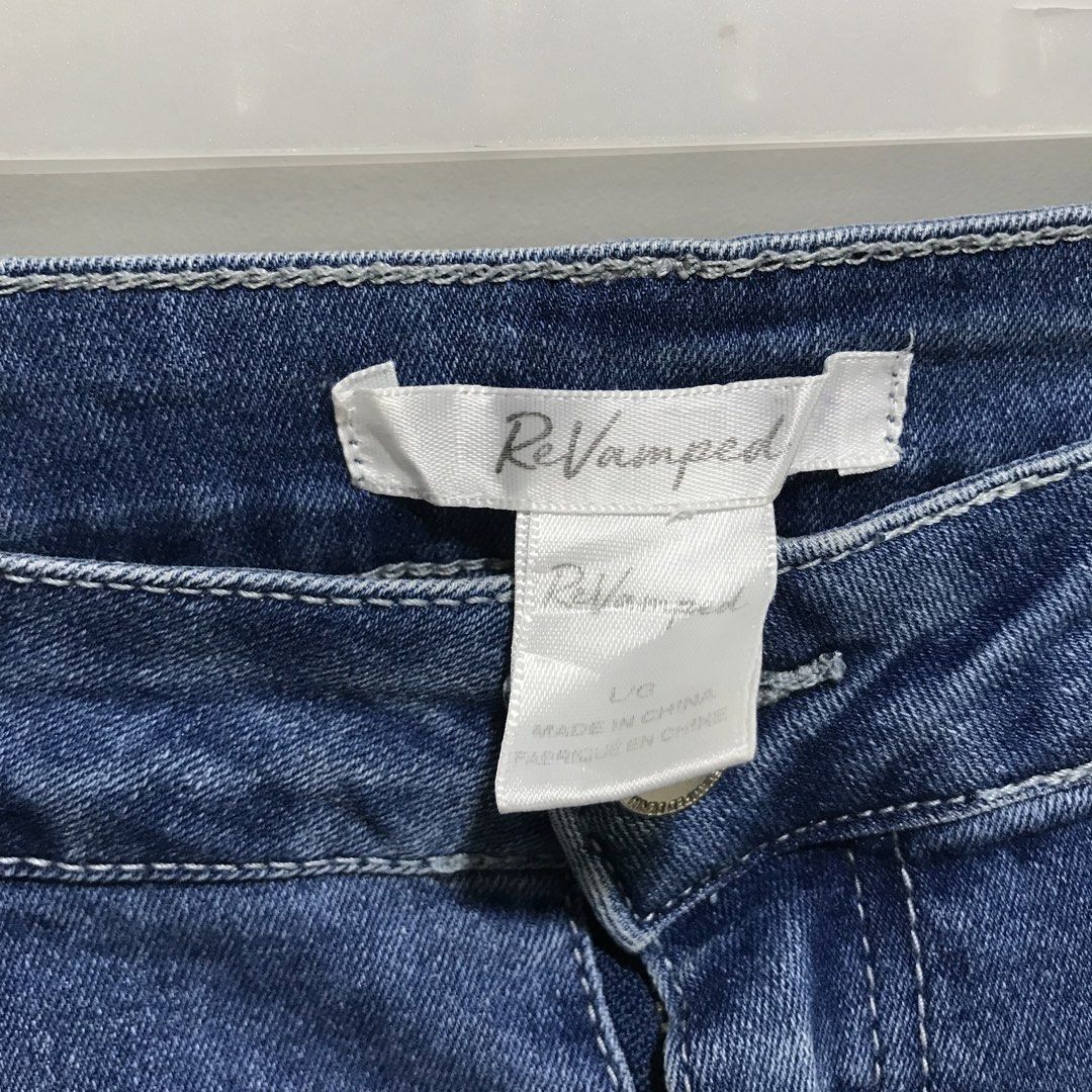 REVAMPED Denim Cargo Short (Category: Skirts) located in Cavite. Submitted by tanya.valentin (Listing ID 1463655413, Image 3). Description: .