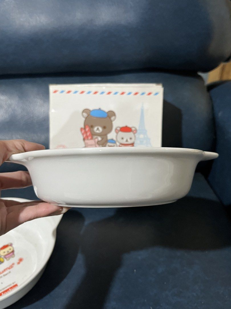 Rilakkuma Bonjour Gratin Dish set (Category: Character Goods) located in Lucena. Submitted by aisanolshop (Listing ID 1463617338, Image 3). Description: .