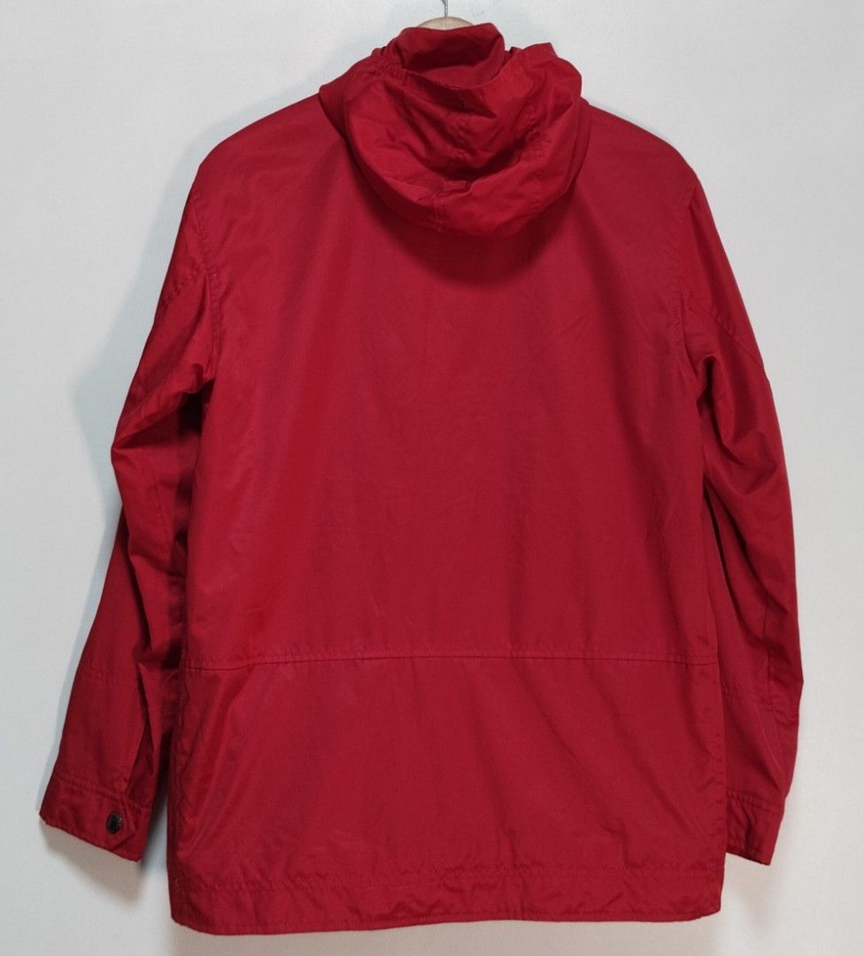 RL red Packable Hoodie Jacket (Category: Coats, Jackets and Outerwear) located in Caloocan City. Submitted by modishthriftstore (Listing ID 1463645925, Image 2). Description: Nylon with fleece lining packable Hoodie Flawless loc: Rainbow Village 5 North Caloocan.