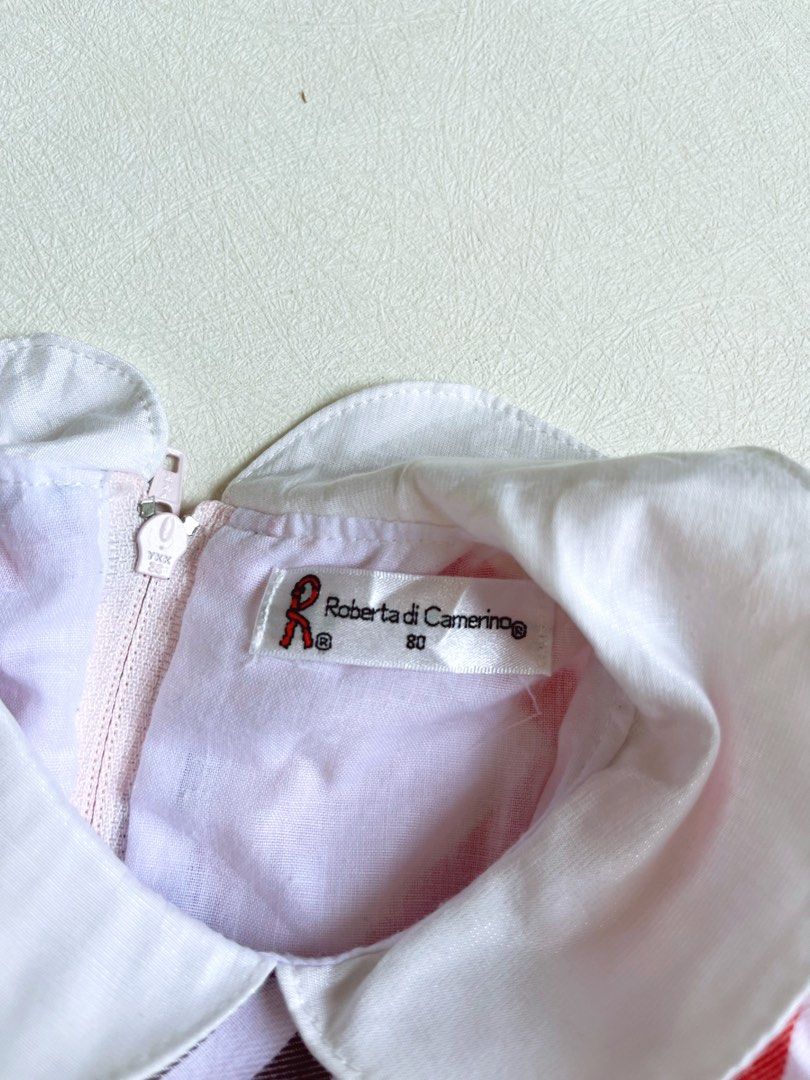 Roberta di Camerino 🇮🇹 Dress/Top (Category: Babies & Kids Fashion) located in Bayombong. Submitted by whimsystuff (Listing ID 1463625457, Image 3). Description: Roberta di Camerino 🇮🇹 Italian luxury brand 12-18 m as dress upto 3Y as top Good as new.