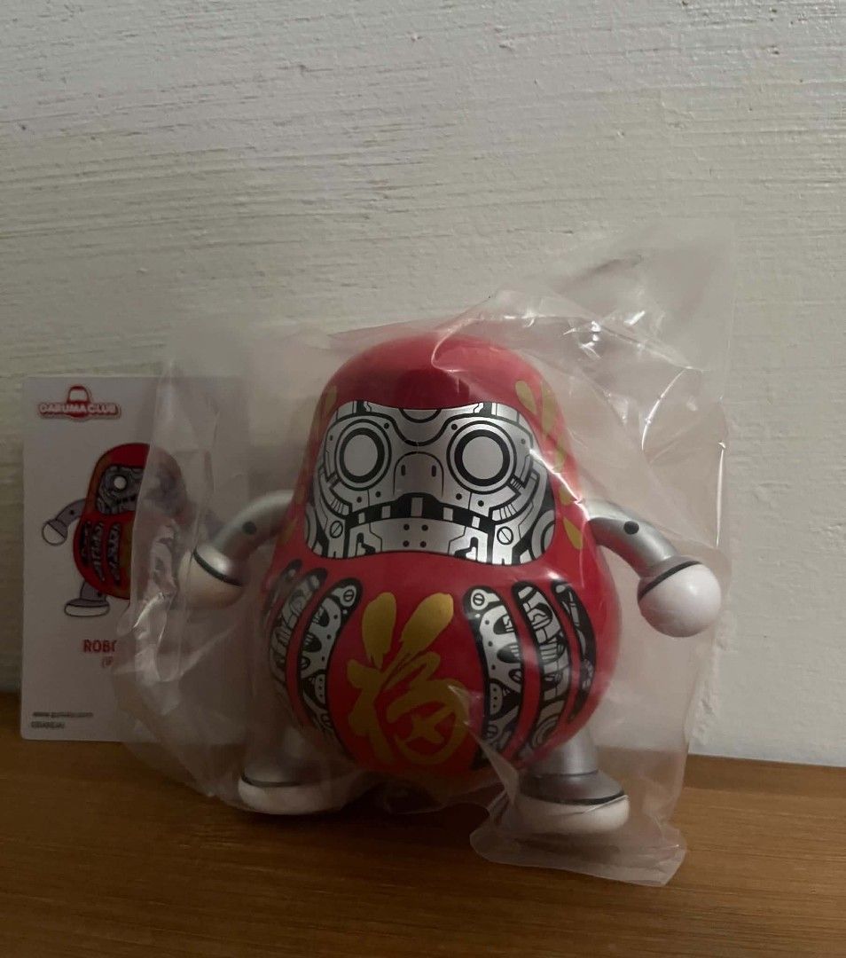 ROBOT DARUMA (IPPEI GYOUBU) - DARUMACLUB V2 FIGURES (Category: Designer & Blind Box Toys) located in Villasis. Submitted by aalvar.collection (Listing ID 1463576518, Image 3). Description: Selling Robot Daruma (Ippei Gyoubu) - DarumaClub V2 Figures for Php680 -wyswyg/MIB condition (Box condition: 4/10) -no issue -with box & card inclusion -with markings Mop: Gcash Mod: Meetup, J&T or LBC (COP/COD) My Location: Villasis, Pangasinan Shipping: Open 