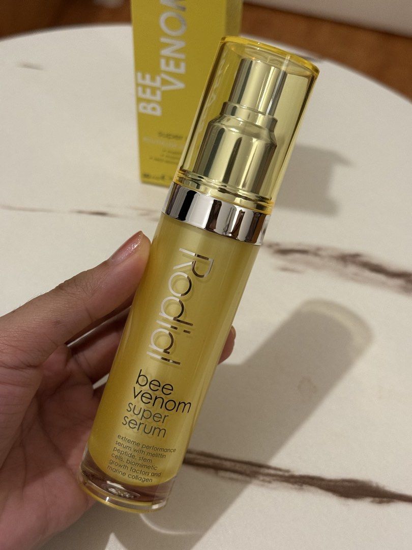 Rodial Bee Venom Super Serum 30ml (Category: Face Care) located in Quezon City. Submitted by quirksandcurls (Listing ID 1463712085, Image 2). Description: Worth 16k+ .