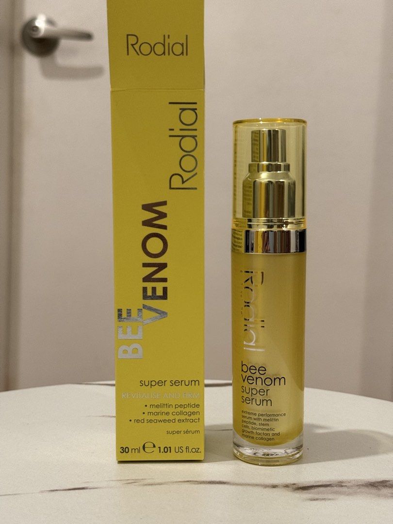 Rodial Bee Venom Super Serum 30ml (Category: Face Care) located in Quezon City. Submitted by quirksandcurls (Listing ID 1463712085, Image 1). Description: Worth 16k+ .