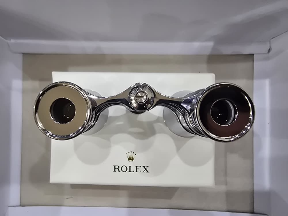 Rolex Silver Opera Binoculars (Category: Luxury Accessories) located in Manila. Submitted by trplxn (Listing ID 1463574949, Image 3). Description: FOR SALE: Rolex Luxury Opera Binoculars ✨ A stunning, sophisticated piece — perfect for events, collection, or gifting! 📍 Location: Biñan, Laguna 💬 Message me for price & inquiries. Meetup or shipping can be arranged..