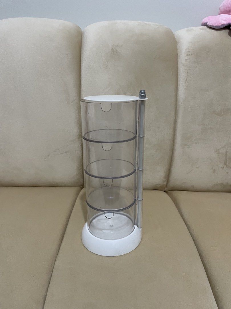 Rotating Storage (Category: Sanitary Hygiene) located in Alicia. Submitted by maicaaaaaaa (Listing ID 1463662579, Image 1). Description: Storage Rotating Dustproof Multi-Layer Round ₱50 Loc: Quiapo, Manila MOP: Gcash or Bank Transfer MOD: J&T or Lalamove.