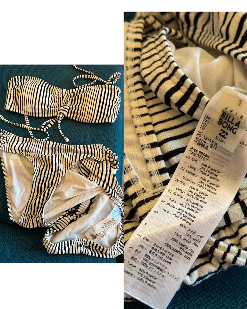 Roxy Floral Print Bikini Set M （分類：泳衣）位於 Hong Kong。 由 minime17 提交（商品編號 1463654457，圖片 9）。簡介： New ,Roxy and billabong bikinis Take all for $80 SF buyer paid 。
