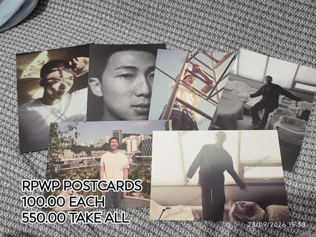 RPWP Postcards (Category: Raw Singles) located in Quezon City. Submitted by libro_atbp (Listing ID 1463657499, Image 1). Description: 🧸 TINY TAN / BT21 FOR SALE. Decluttering my personal collection. 💜 Prices & conditions are indicated in the photos. 💳 GCash / Maya / MariBank / GoTyme 🚚 Grab / Lalamove / Flash / J&T 📍 QC PAYO • FIRST TO PAY No COD • No reservations • No haggling. DM/comment if interested.