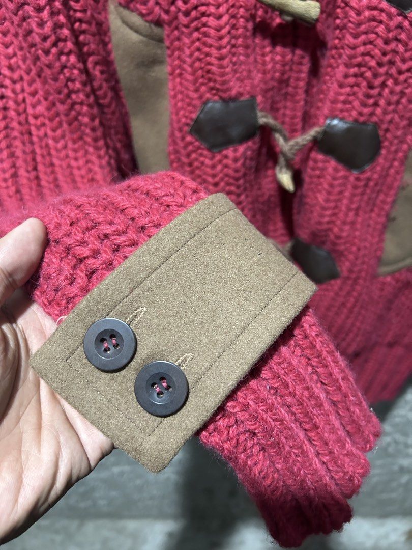 sacai luck knitted jacket (Category: Coats, Jackets and Outerwear) located in Naga. Submitted by twinparadocs (Listing ID 1463699094, Image 3). Description: verrygood condition no issue size 2 on tag.