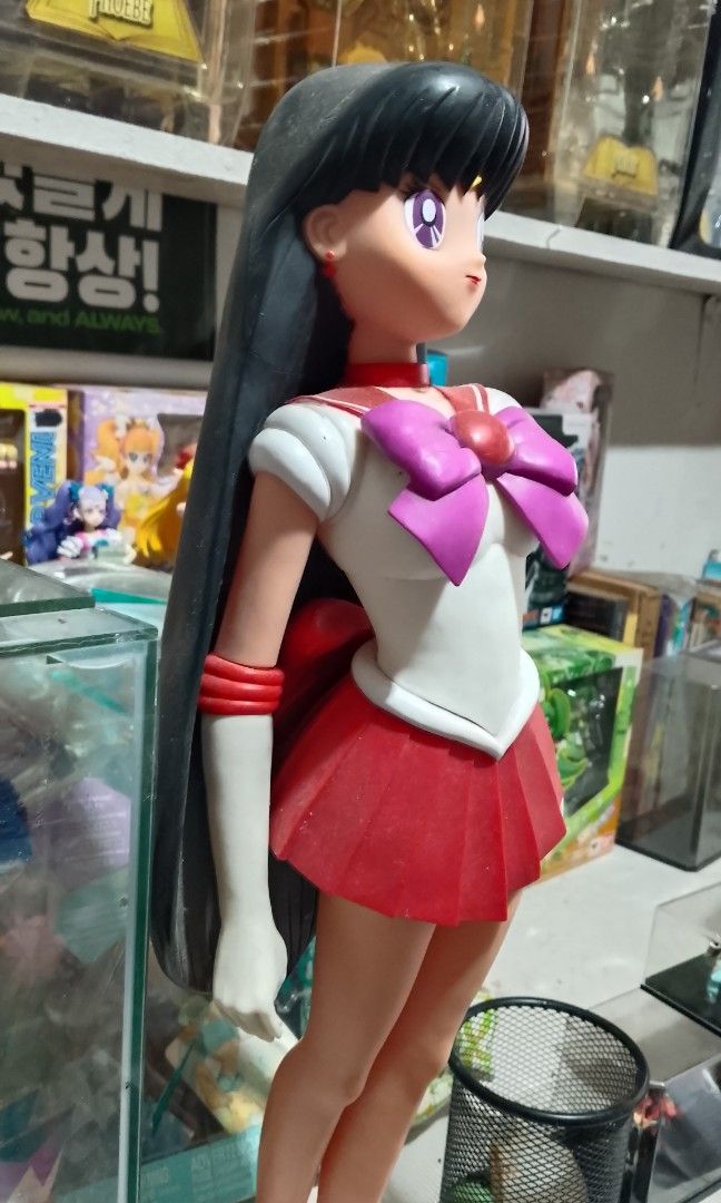 Sailor Mars Figure (vintage) (Category: Figurines & Statues) located in Baguio. Submitted by ems_collects (Listing ID 1463636568, Image 3). Description: WYSIWYG Payments are made through gcash Courier is up to the buyer's preference Installment payment is accepted.