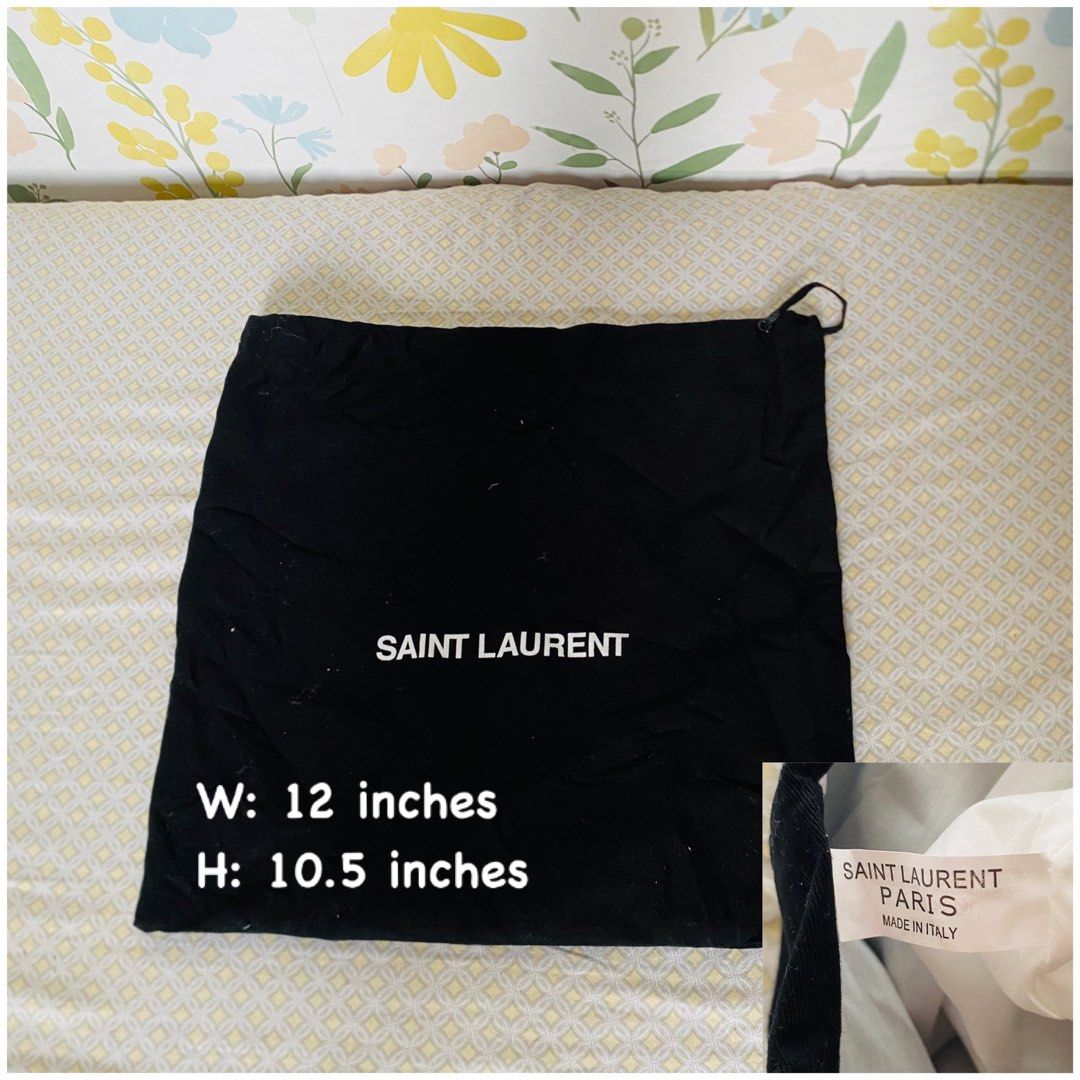 Saint Laurent Dust Bag (Category: Purses & Pouches) located in Iligan City. Submitted by authenticdustbags.ph (Listing ID 1463644335, Image 1). Description: .