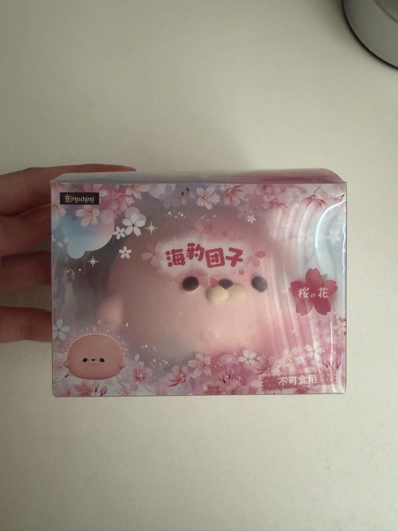 Sakura Hachimi Seal Squishy (Category: Plushies & Soft Toys) located in Manila. Submitted by zeahskloset (Listing ID 1463647426, Image 1). Description: 📍Katipunan Qc.