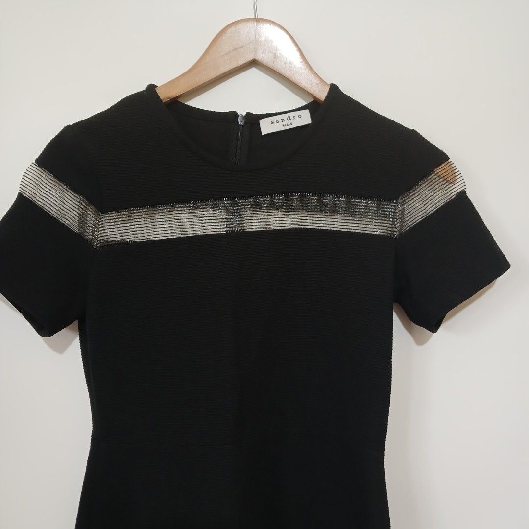 SANDRO PARIS (Category: Dresses) located in Ozamiz City. Submitted by 2nd.sight (Listing ID 1463578542, Image 2). Description: size: 2 /small w: 17 l: 33 like new.