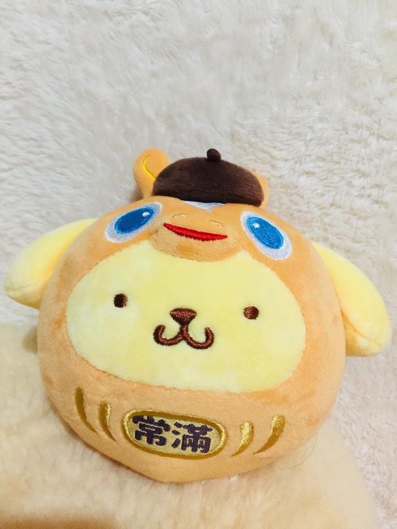 Sanrio Characters x Rody Plush Toy (Category: Plushies & Soft Toys) located in Baguio. Submitted by izza_thrifty (Listing ID 1463665097, Image 1). Description: - Adorable Sanrio Characters x Rody plush toy - Features a cute brown hat - Unique gold coin design on the belly - Ideal for Sanrio and Rody collectors - Makes a wonderful gift idea.
