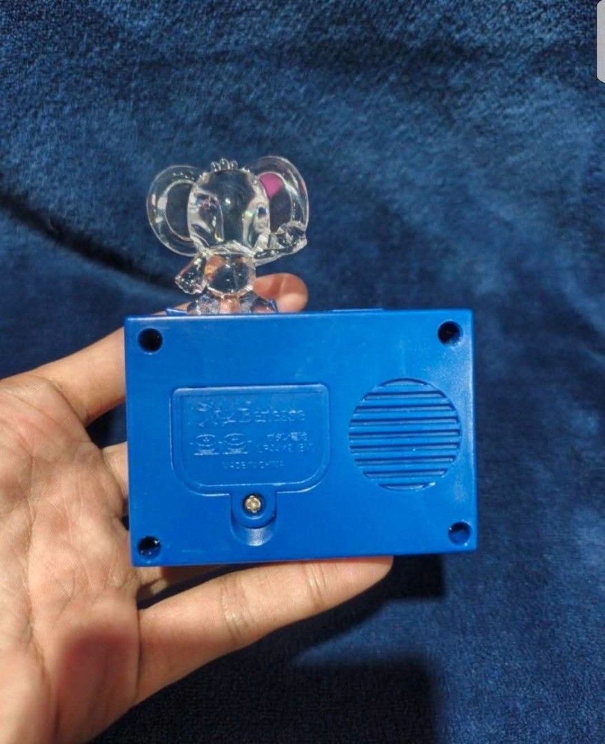 Sanrio Hello Kitty Pencil Sharpener with Toy Figure (Category: Stationery & School Supplies) located in Manila. Submitted by kirstentoyshub (Listing ID 1463660684, Image 3). Description: - Adorable Kitty pencil sharpener - Features a clear Kitty figure on top - Fun blue and red casing with star and clock designs - Convenient shavings compartment - Works with standard pencils - Ideal for Kitty fans, kids' stationery, or collectors.