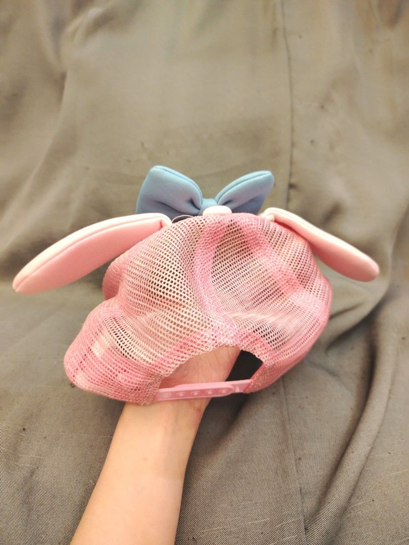 Sanrio My Melody 3D Bow × Floppy Rabbit Ears Cap (Category: Hats & Beanies) located in San Fernando. Submitted by jpmarketplace2023 (Listing ID 1463662707, Image 3). Description: 💚 All items are authentic from Japan. 💛 MOP: GCash (❌️ GCash Protect) 🩵 MOD: LBC only (❌️ S. Checkout, COD, COP) 💙 Meet-up: Vista Mall, San Fernando, Pampanga 💜 All items are on-hand. 🧡 First to pay gets the item first. ❤️ Breakable items are packed with care and c
