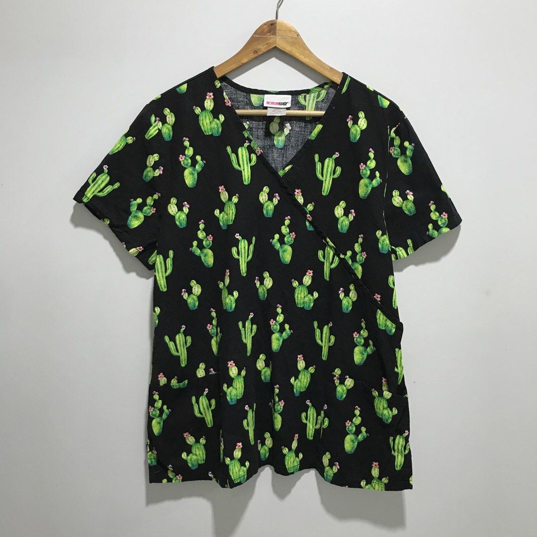 SCRUB STAR Cactus Graphic | All Over Print Scrub Suit (Category: Sets or Coordinates) located in Cavite. Submitted by tanya.valentin (Listing ID 1463710747, Image 2). Description: - 23x28.