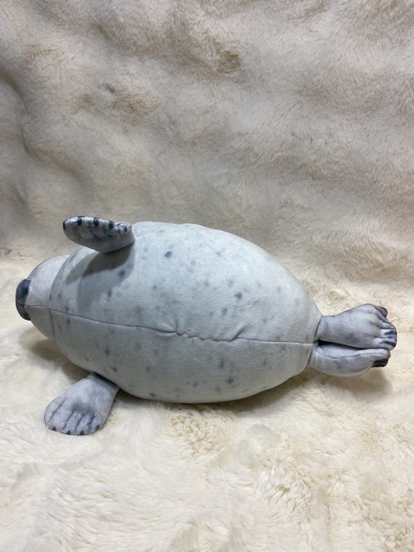 Seal plush (mallow type) (Category: Plushies & Soft Toys) located in Kalibo. Submitted by ollie_stuffshop (Listing ID 1463571100, Image 3). Description: Before you send your inquiries: ❗️Last Price is already posted ❗️Manage your expectations, WYSIWYG ❗️May need washing ❗️Dropoff is every Wednesday & Sunday.