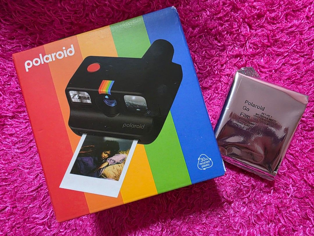 SEALED polaroid GO gen 2 black bundle (Category: Cameras) located in Antipolo. Submitted by micheicheim (Listing ID 1463655129, Image 1). Description: POLAROID GO GEN 2 ■POLAROID GO GEN 2 CAMERA ●POLAROID GO FILM 8PCS. .