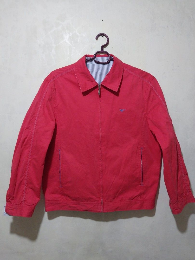 Septwolves Reversible Jacket (Category: Coats, Jackets and Outerwear) located in Manila. Submitted by PrinceDani.Clothing (Listing ID 1463710841, Image 2). Description: septwolves reversible harrington jacket large 22.5in width 24in length excellent condition .
