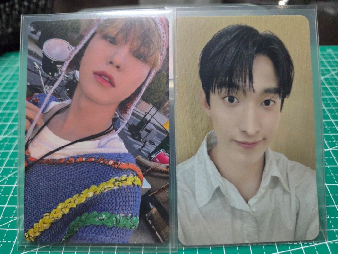 SEVENTEEN Hoshi and DK Photocards (Category: K-Wave Merchandise) located in Bocaue. Submitted by jam1120 (Listing ID 1463669989, Image 1). Description: x sensi Hoshi Seventeenth Heaven YZY DK Stamp Rally 400 + sf can ship via jnt every weekend loc: bocaue, bulacan mop: bpi, maribank, or gcash .