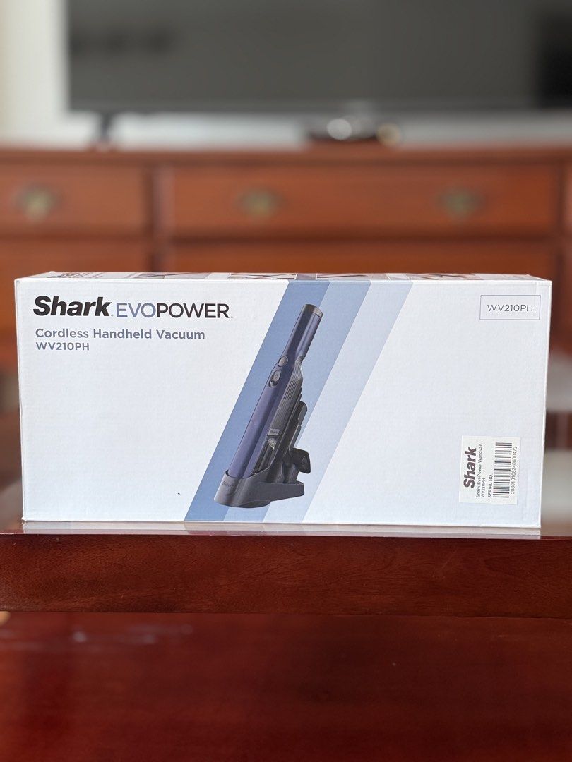 SHARK EVOPOWER HANDHELD VACUUM (Category: Vacuum Cleaner & Housekeeping) located in Makati City. Submitted by TZ.Collections (Listing ID 1463592374, Image 2). Description: -BRAND-NEW -SLIGHTLY NEGOTIABLE -FREE SHIPPING WITHIN MAKATI.
