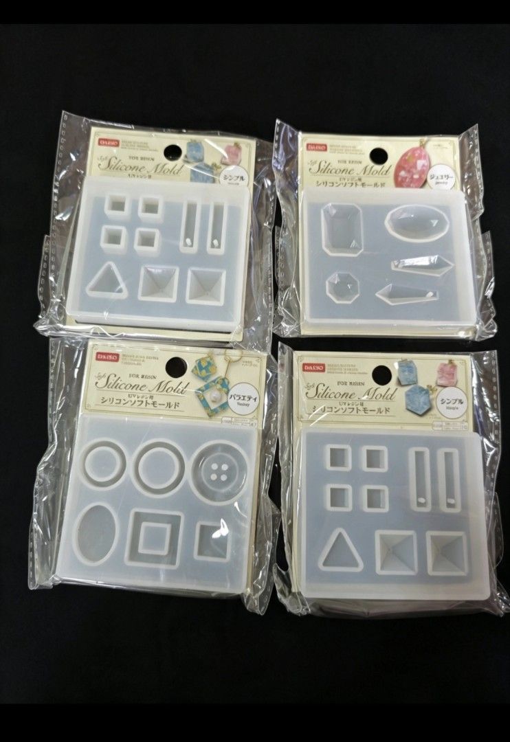Silicone Mold Resin Craft (Category: Craft Supplies & Tools) located in Makati City. Submitted by khrizaccessories (Listing ID 1463600565, Image 1). Description: Bought in Osaka Japan Daiso For making Resin jewelry accessories.