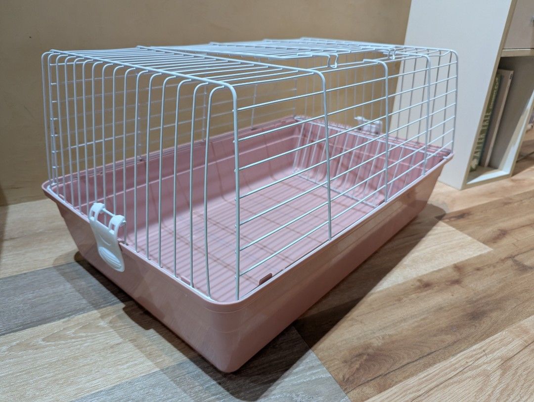 Small animal cage and litter box set (Category: Homes & Other Pet Accessories) located in Quezon City. Submitted by r.ruste (Listing ID 1463712915, Image 2). Description: Cage dimensions: 70 (L) x 45 (W) x 36 (H) cm Litter box dimensions: 42 (L) x 28 (W) x 12 (H) cm / Entry point height: 5.5cm Reasons for sale: Cage was used for litter-box training. Training successful. ✌️ Litter box is too small. Selling these as a set. Please send a message if 