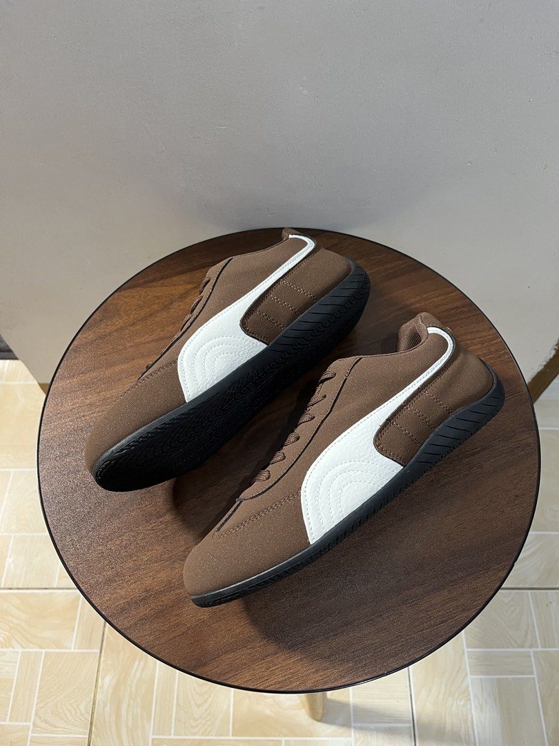 Sneakers Shoes (Category: Sneakers) located in Caloocan City. Submitted by honeyfinds04 (Listing ID 1463620637, Image 2). Description: Mia Shoes Sneakers Brand new Brown and White Size:39/40.