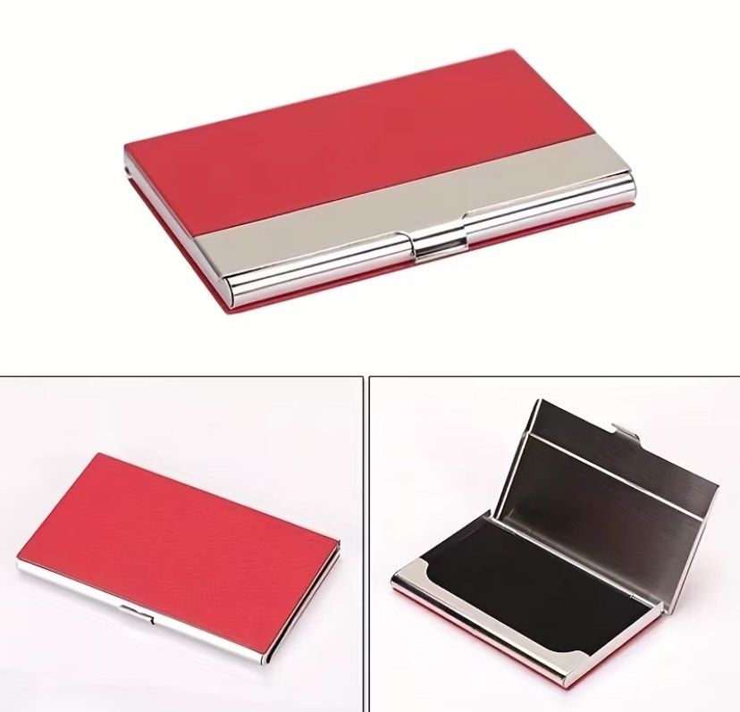 Solid Metal Personalized|Customized Business Card Holder 🔲 (Category: Wallets & Card holders) located in Cebu City. Submitted by luxurycollectionhouse (Listing ID 1463676453, Image 3). Description: Pre-Order Basis: We Will Craft The Business Card Holder From Scratch For You(7-10 Days). You Can Put Personalized Name Maximum Of 20 Characters(Letters)🏷️📛🪡🧵 Strictly No CANCELLATION If The Order Is Confirmed ❗️‼️❗️ INCLUSIONS: Ziplock Plastic. CO