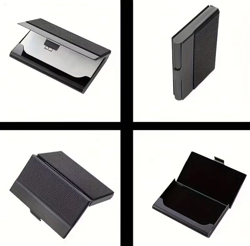 Solid Metal Personalized|Customized Business Card Holder 🔲 (Category: Wallets & Card holders) located in Cebu City. Submitted by luxurycollectionhouse (Listing ID 1463676453, Image 1). Description: Pre-Order Basis: We Will Craft The Business Card Holder From Scratch For You(7-10 Days). You Can Put Personalized Name Maximum Of 20 Characters(Letters)🏷️📛🪡🧵 Strictly No CANCELLATION If The Order Is Confirmed ❗️‼️❗️ INCLUSIONS: Ziplock Plastic. CO