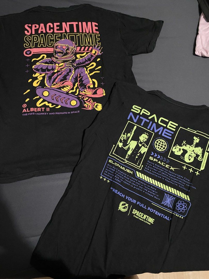 Spacentime tshirt 2 for 200 (Category: Tshirts & Polo Shirts ) located in Rizal. Submitted by stphndllr (Listing ID 1463642600, Image 2). Description: .