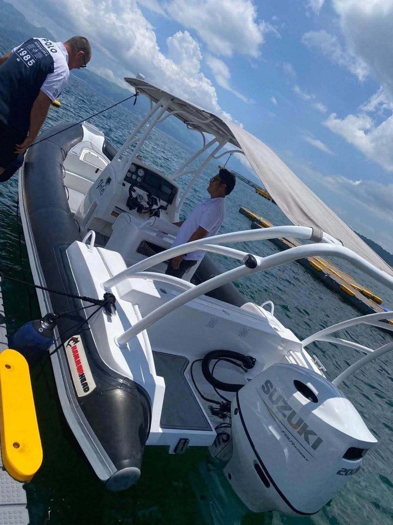 Speed Boat (Category: Boats and Aircrafts) located in Taguig. Submitted by ablavigne (Listing ID 1463652474, Image 3). Description: 🚤 FOR SALE: RB PEPE II – 7-METER SPEED BOAT 🌊 Ready for your next island adventure! RB PEPE II is a well-maintained 7-meter speed boat with an upgraded engine and complete marine accessories. ⚓ BOAT DETAILS 7.10-meter Fiberglass Speed Boat Year Built: 2013 Engine: Suzuki DF200A – 200 HP 🔧 Upgraded Engine ⏱️ Only 2