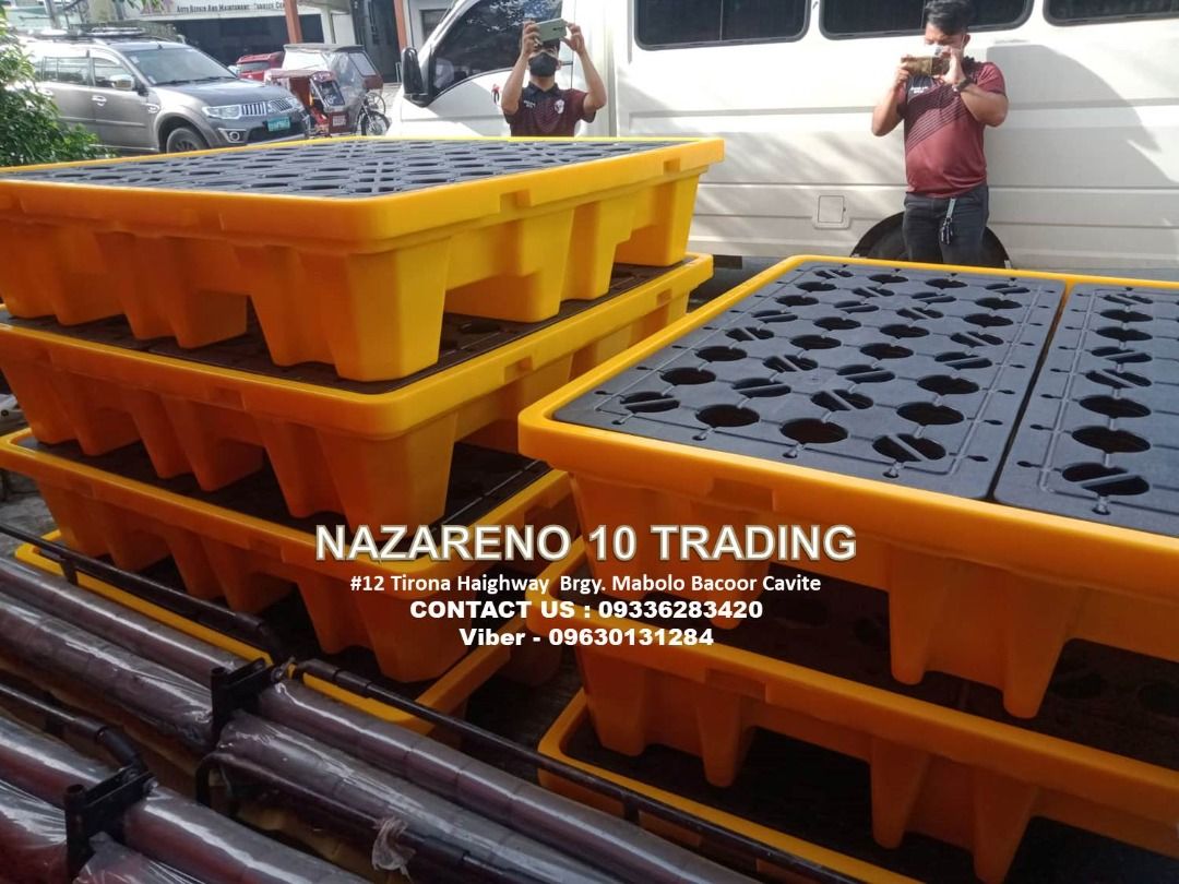 SPILL PALLET 4 DRUMS / 2 DRUMS (Category: Looking For) located in Bacoor. Submitted by kajezame.2021 (Listing ID 1463572018, Image 1). Description: SPILL PALLET 4 DRUMS / 2 DRUMS For More Details and Discount Contact Ms. Karen NAZARENO 10 TRADING 0963 0131 284 0933 6283 420 0956 7028 557 0933 8559 510 Landline: Look for Ms. Karen (046 ) 416 3920 Also available: • Traffic cone • Parking Block stopper • Hooded trash bin • Road Plastic Barrier • Spi