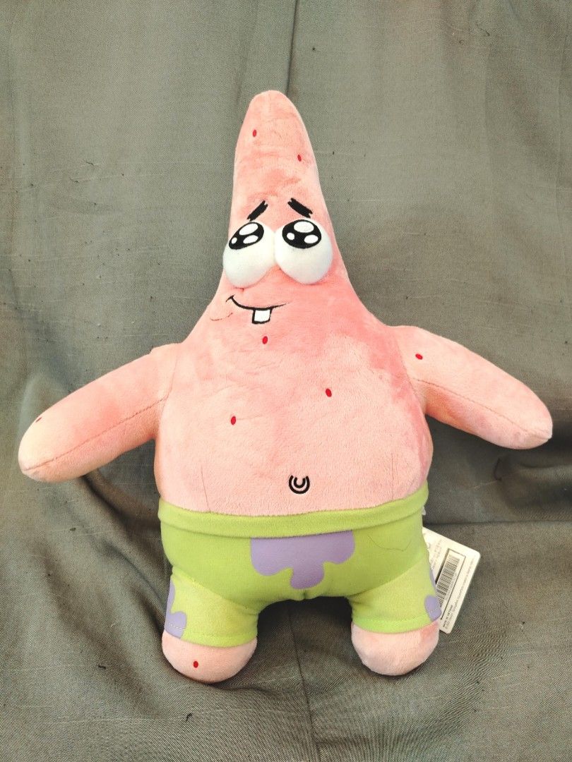 Spongebob Squarepants Patrick Star Plushie (Category: Plushies & Soft Toys) located in San Fernando. Submitted by jpmarketplace2023 (Listing ID 1463654996, Image 1). Description: 💚 All items are authentic from Japan. 💛 MOP: GCash (❌️ GCash Protect) 🩵 MOD: LBC only (❌️ S. Checkout, COD, COP) 💙 Meet-up: Vista Mall, San Fernando, Pampanga 💜 All items are on-hand. 🧡 First to pay gets the item first. ❤️ Breakable items are packed with care and c