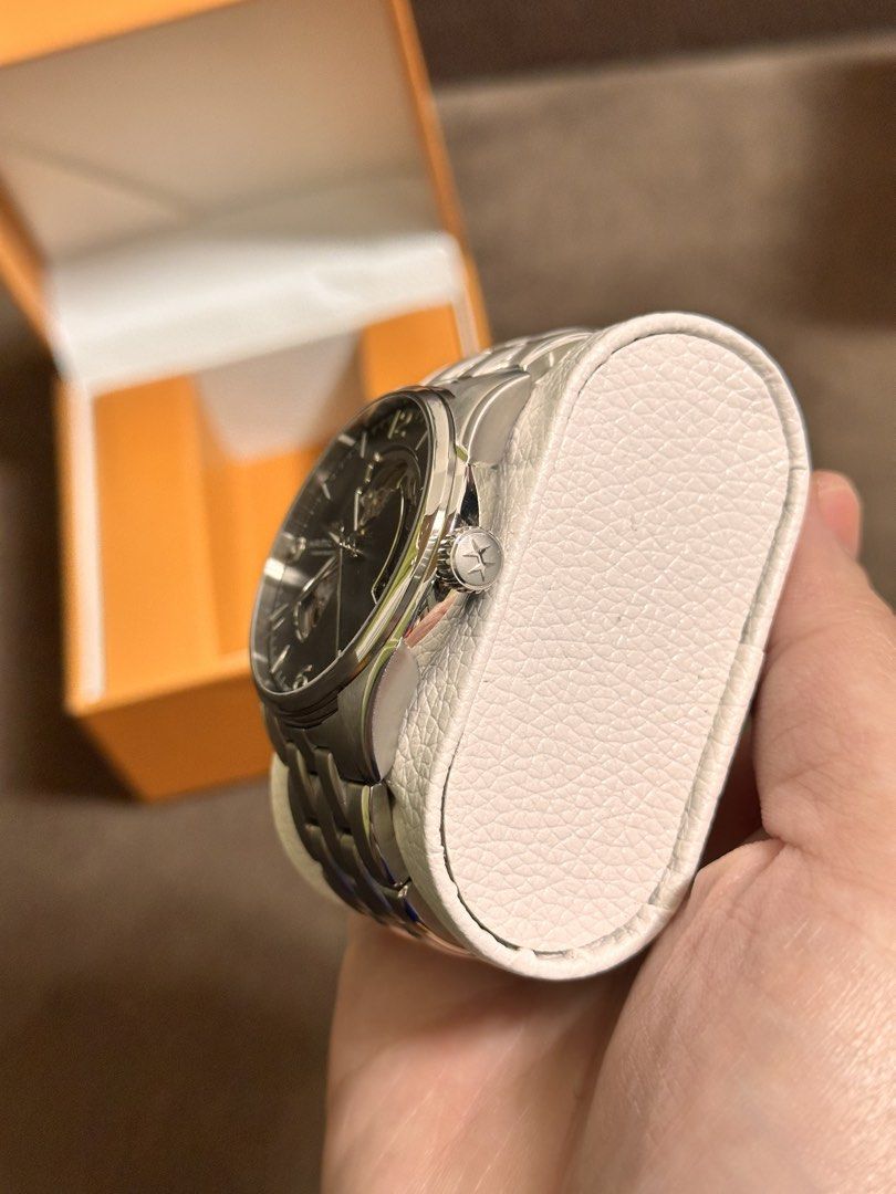 ‼️STEAL‼️Hamilton Jazzmaster Viewmatic Skeleton Automatic (Category: Luxury Watches) located in Mexico. Submitted by goldimepieces (Listing ID 1463643637, Image 3). Description: ‼️STEAL‼️Hamilton Jazzmaster Open Heart - Reference: H32705181 - Automatic - 42mm case size - Viewmatic - Sapphire crystal - 25 Jewels - See through Front and Back case - 9.5/10 Condition (Good as new) Inclusions : Presentation Brown Box, extralinks and unit SRP: ₱89,500 