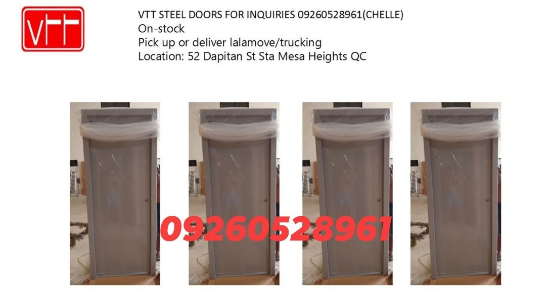 steel door (Category: Locks, Doors & Gates) located in Quezon City. Submitted by vttsteeldoor-chelle (Listing ID 1463638465, Image 3). Description: .